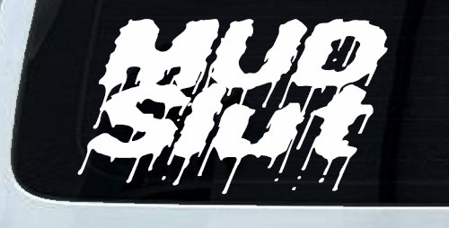 Mud Slut Off Road Car or Truck Window Decal Sticker