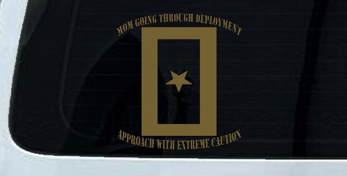 Mom Going Through Deployment Military Car or Truck Window Decal Sticker