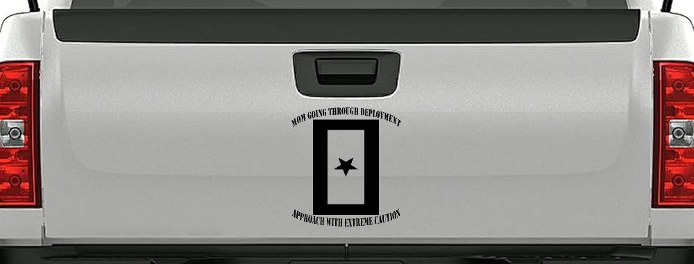 Mom Going Through Deployment Military Car or Truck Window Decal Sticker