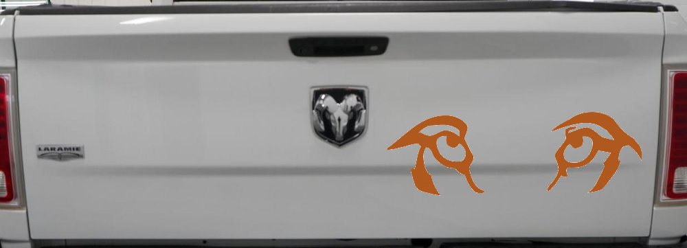 Wolf Eyes Car or Truck Window Decal Sticker