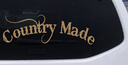 Country Made Car or Truck Window Decal Sticker