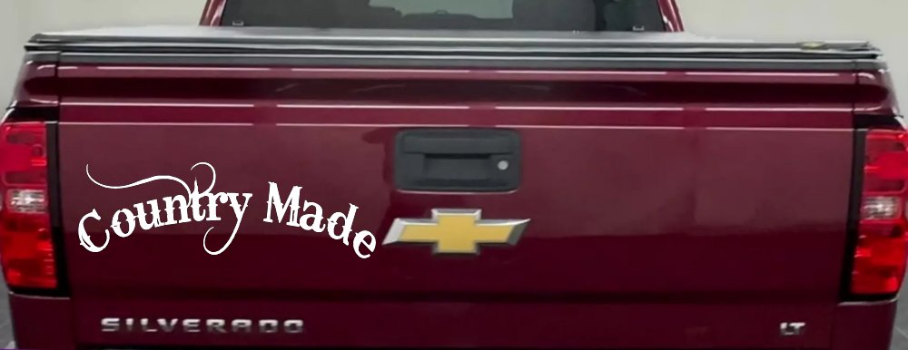 Country Made Car or Truck Window Decal Sticker