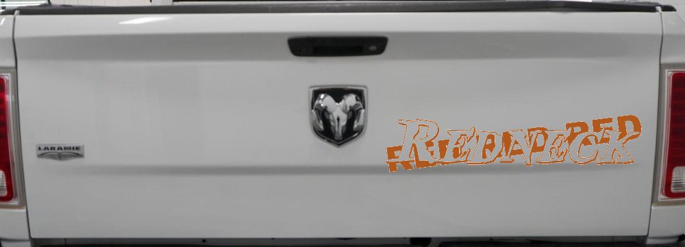 RED RED RED Redneck Country Car or Truck Window Decal Sticker