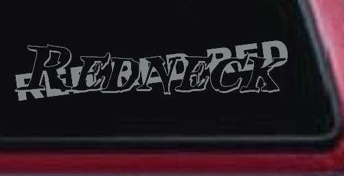 RED RED RED Redneck Country Car or Truck Window Decal Sticker