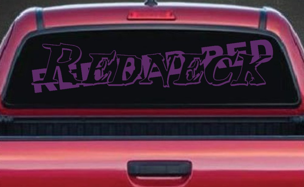 RED RED RED Redneck Country Car or Truck Window Decal Sticker