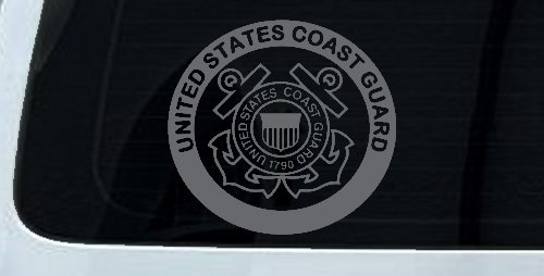 United States Coast Guard  Military Car or Truck Window Decal Sticker