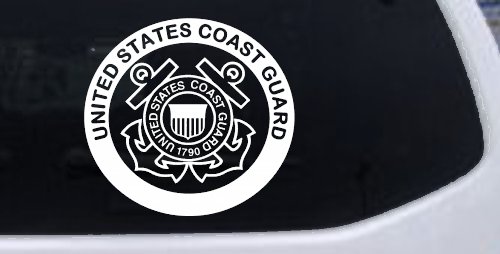 United States Coast Guard  Military Car or Truck Window Decal Sticker