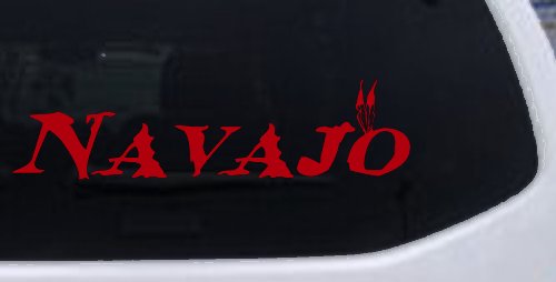 Navajo Indian Western Car or Truck Window Decal Sticker