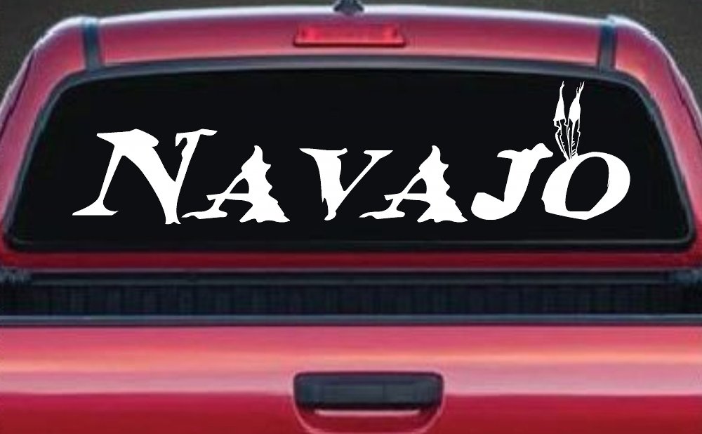Navajo Indian Western Car or Truck Window Decal Sticker
