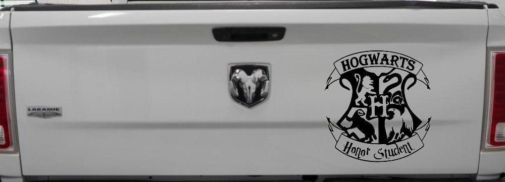 Hogwarts Honor Student Potter Car or Truck Window Decal Sticker
