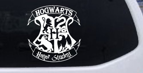 Hogwarts Honor Student Potter Car or Truck Window Decal Sticker