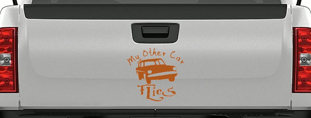 My Other Car Flies Potter Car or Truck Window Decal Sticker