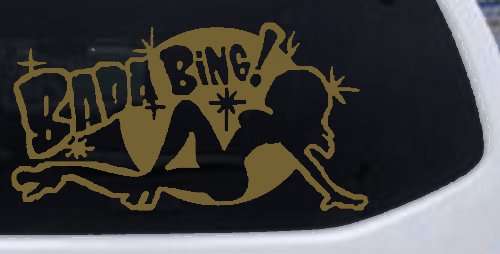 Bada Bing Car or Truck Window Decal Sticker