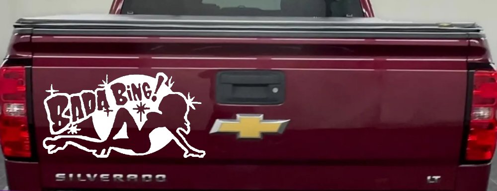 Bada Bing Car or Truck Window Decal Sticker