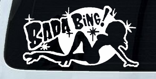 Bada Bing Car or Truck Window Decal Sticker