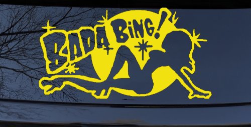 Bada Bing Car or Truck Window Decal Sticker