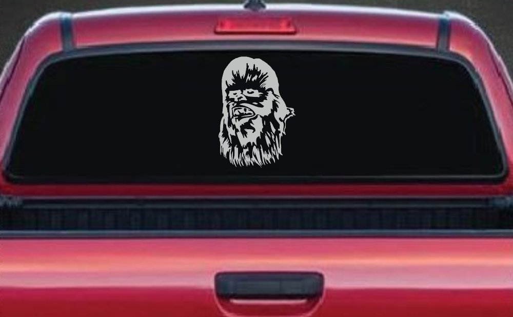 Chewbacca Sci Fi Car or Truck Window Decal Sticker
