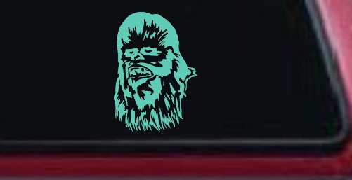 Chewbacca Sci Fi Car or Truck Window Decal Sticker