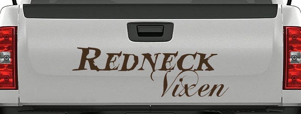 Redneck Vixen Girl Country Car or Truck Window Decal Sticker