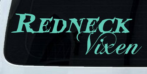 Redneck Vixen Girl Country Car or Truck Window Decal Sticker