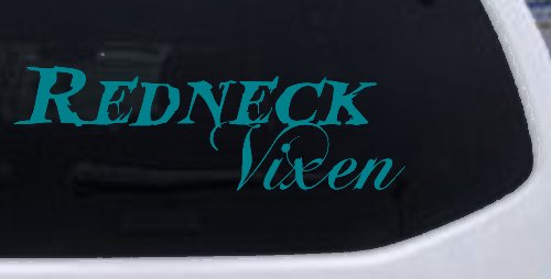 Redneck Vixen Girl Country Car or Truck Window Decal Sticker