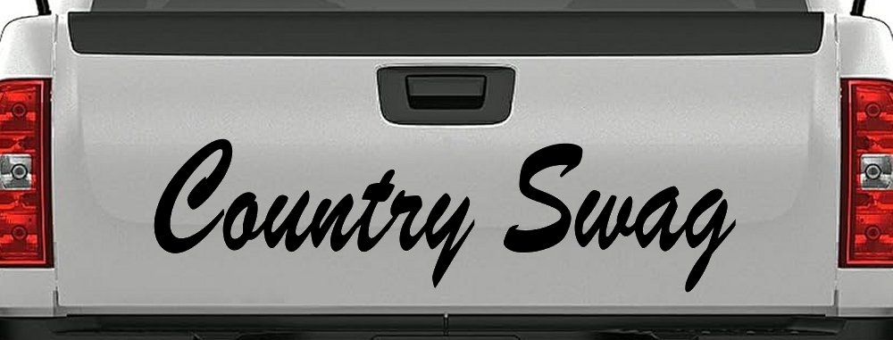 Country Swag Car or Truck Window Decal Sticker