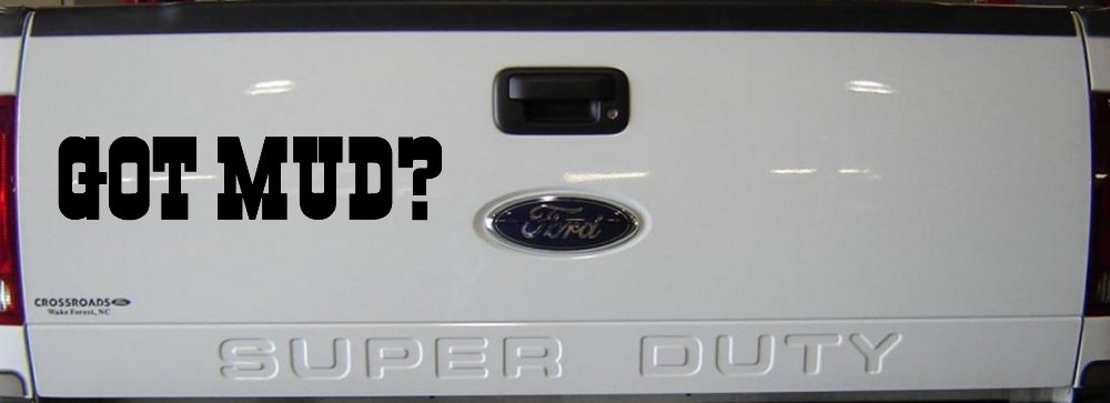 Got Mud Off Road Car or Truck Window Decal Sticker