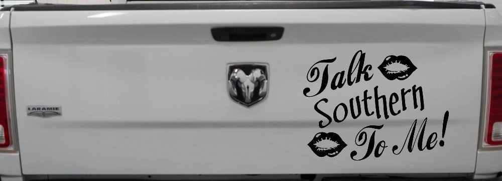 Talk Southern To Me Country Car or Truck Window Decal Sticker