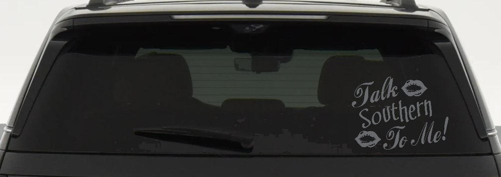 Talk Southern To Me Country Car or Truck Window Decal Sticker
