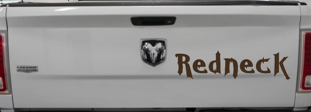 Redneck Country Car or Truck Window Decal Sticker