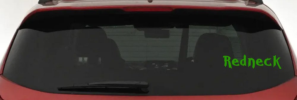 Redneck Country Car or Truck Window Decal Sticker