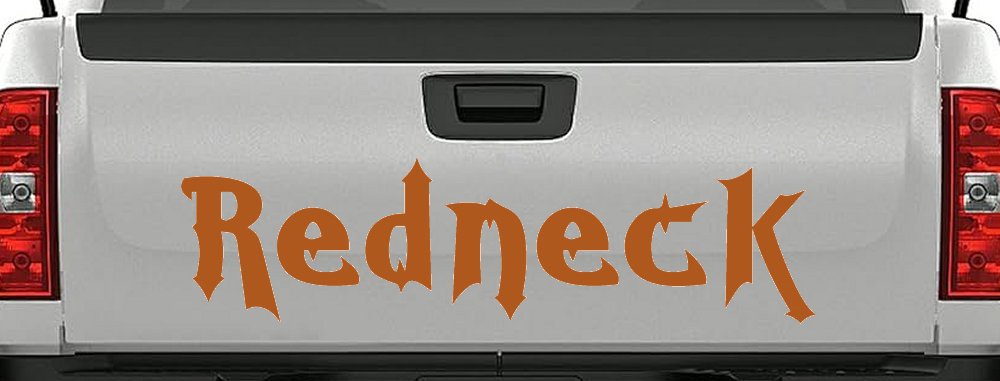 Redneck Country Car or Truck Window Decal Sticker