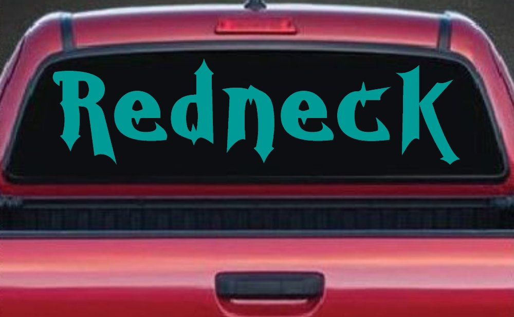 Redneck Country Car or Truck Window Decal Sticker