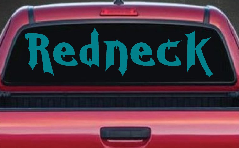 Redneck Country Car or Truck Window Decal Sticker