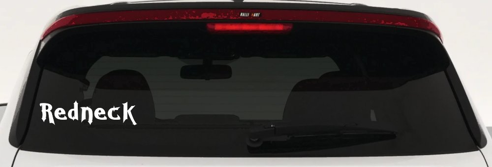 Redneck Country Car or Truck Window Decal Sticker