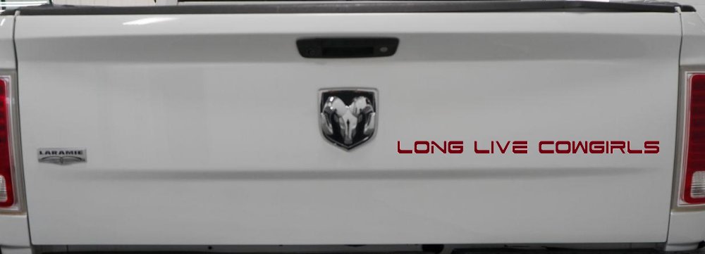 Long Live Cowgirls Country Car or Truck Window Decal Sticker