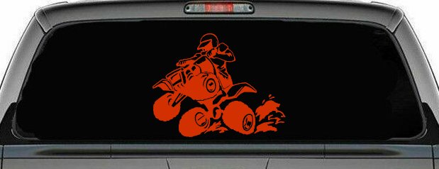 Four Wheeler Mudding Off Road Car or Truck Window Decal Sticker