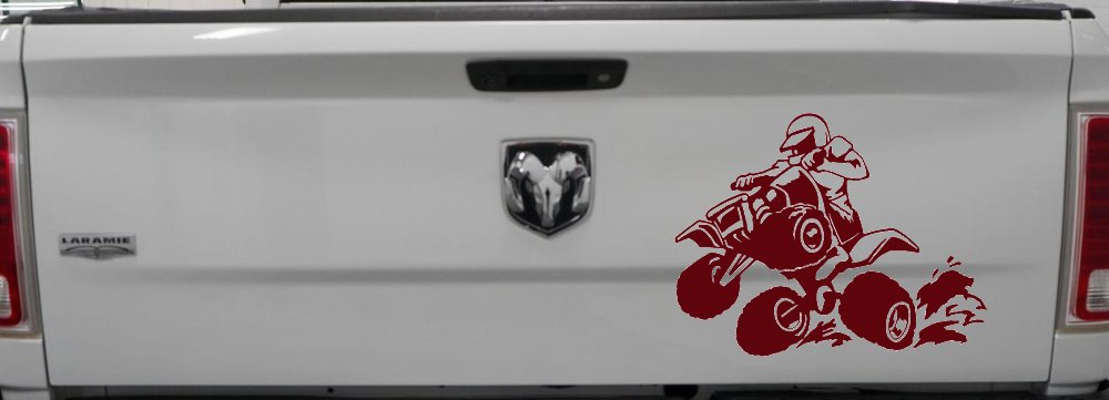 Four Wheeler Mudding Off Road Car or Truck Window Decal Sticker