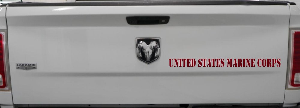 United States Marine Corps Military Car or Truck Window Decal Sticker