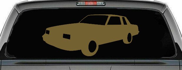 Oldsmobile Cutlass Car or Truck Window Decal Sticker