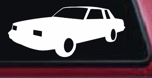 Oldsmobile Cutlass Car or Truck Window Decal Sticker (White)