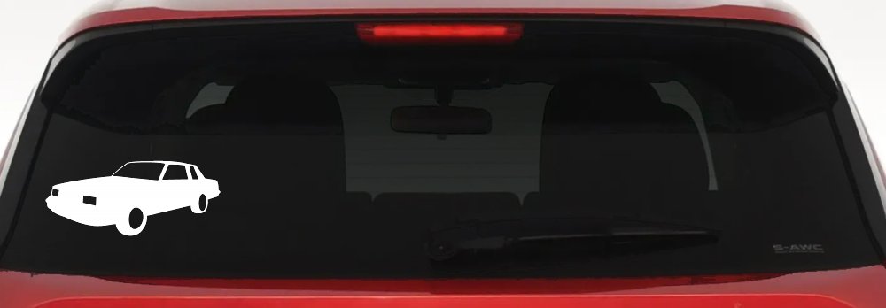 Oldsmobile Cutlass Car or Truck Window Decal Sticker
