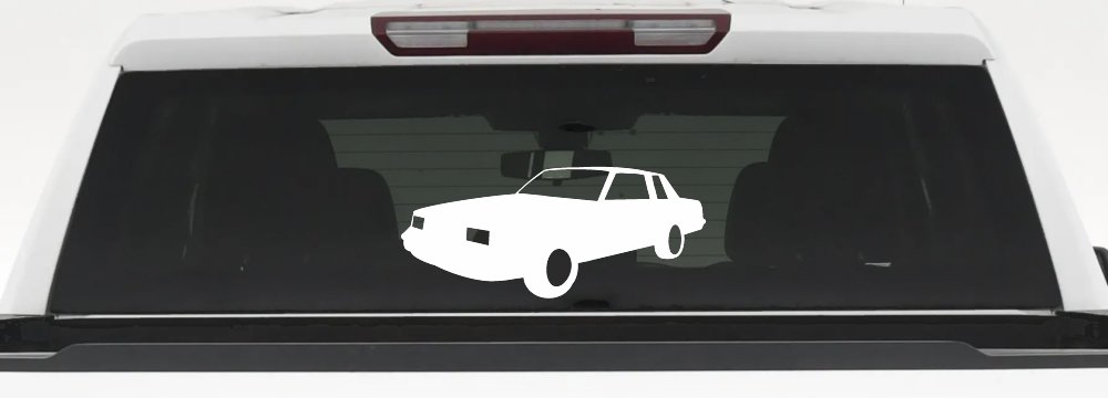 Oldsmobile Cutlass Car or Truck Window Decal Sticker