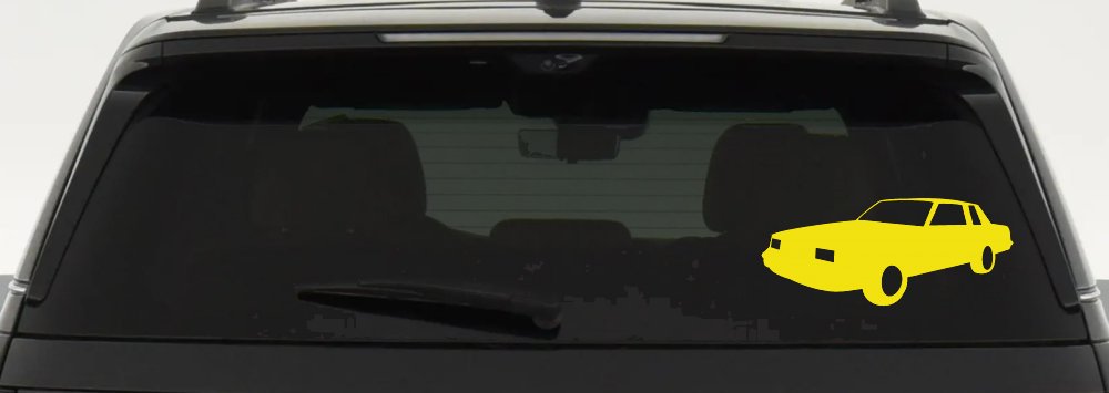 Oldsmobile Cutlass Car or Truck Window Decal Sticker