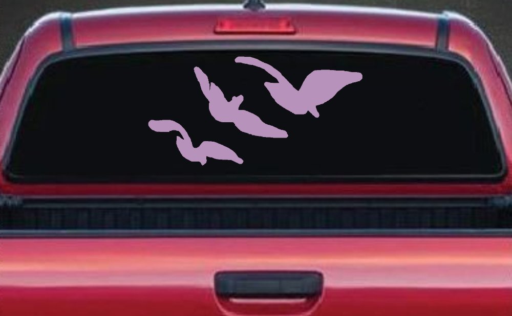 Three Birds Flying Car or Truck Window Decal Sticker