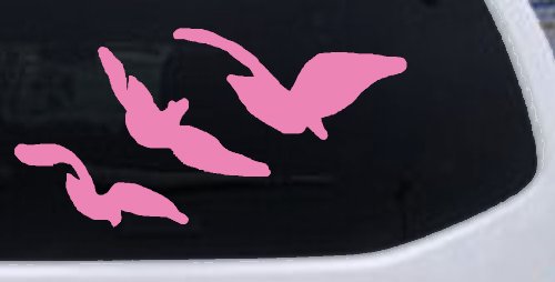 Three Birds Flying Car or Truck Window Decal Sticker