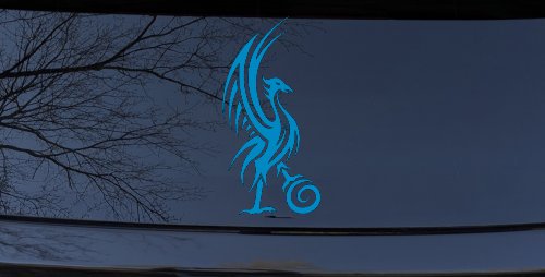 Phoenix Bird Tribal Tattoo Car or Truck Window Decal Sticker