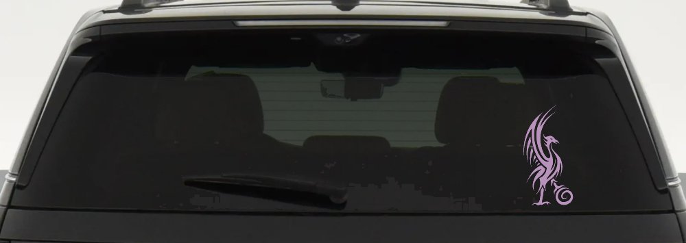 Phoenix Bird Tribal Tattoo Car or Truck Window Decal Sticker