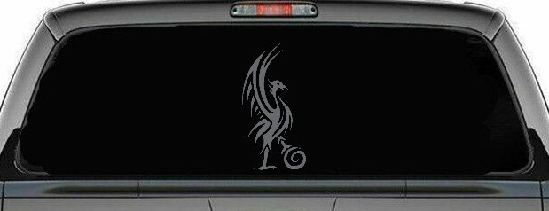 Phoenix Bird Tribal Tattoo Car or Truck Window Decal Sticker