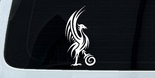 Phoenix Bird Tribal Tattoo Car or Truck Window Decal Sticker